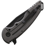 Hoback Knives Husky Framelock Titanium HUSKEY TI SW BLACK ACCENT by Hoback Knives