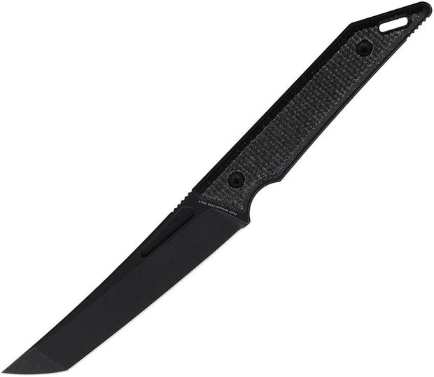 Hoback Knives Goliath Fixed Black Micarta GOLIATH DLC/ BLK MICARTA by Hoback Knives
