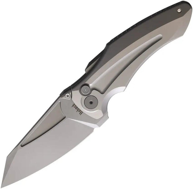 Hoback Knives Sumo Button Lock Light Gray SUMO LIGHT GRAY GRAY by Hoback Knives