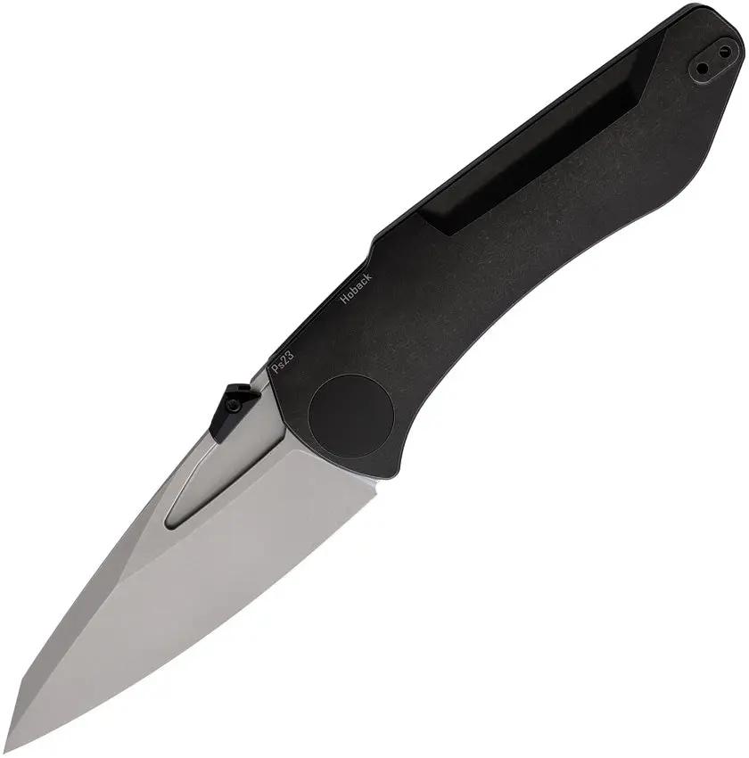 Hoback Knives Summit Framelock Black SUMMIT BLK SW by Hoback Knives