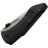 Hoback Knives Summit Framelock Black SUMMIT BLK SW by Hoback Knives