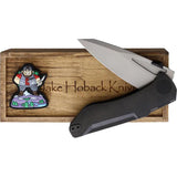 Hoback Knives Summit Framelock Black SUMMIT BLK SW by Hoback Knives
