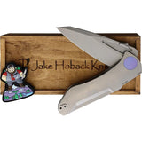 Hoback Knives Summit Framelock Purple SUMMIT SW PURPLE ACCENTS by Hoback Knives