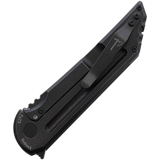 Hoback Knives Kwaiback Framelock KWAIBACK ST BURGUNDY/ DLC by Hoback Knives