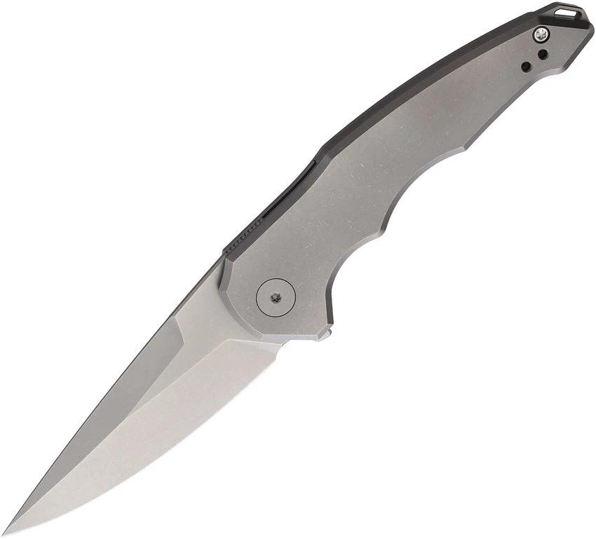 Hoback Knives OneSam Framelock SW 1SAM/ SW BLADE/TI SW HANDLE by Hoback Knives