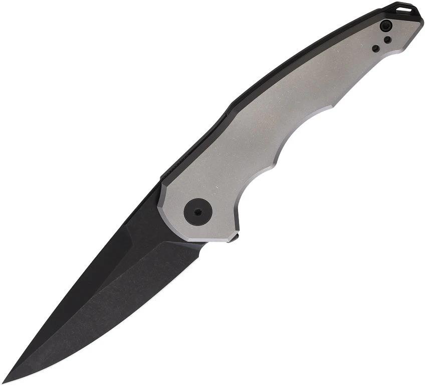 Hoback Knives OneSam Framelock Black/SW 1SAM/ DLC BLADE/TI SW HANDLE by Hoback Knives