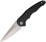 Hoback Knives OneSam Framelock Black/SW 1SAM/ SW BLADE/TI DLC HANDLE by Hoback Knives