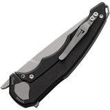 Hoback Knives OneSam Framelock Black/SW 1SAM/ SW BLADE/TI DLC HANDLE by Hoback Knives