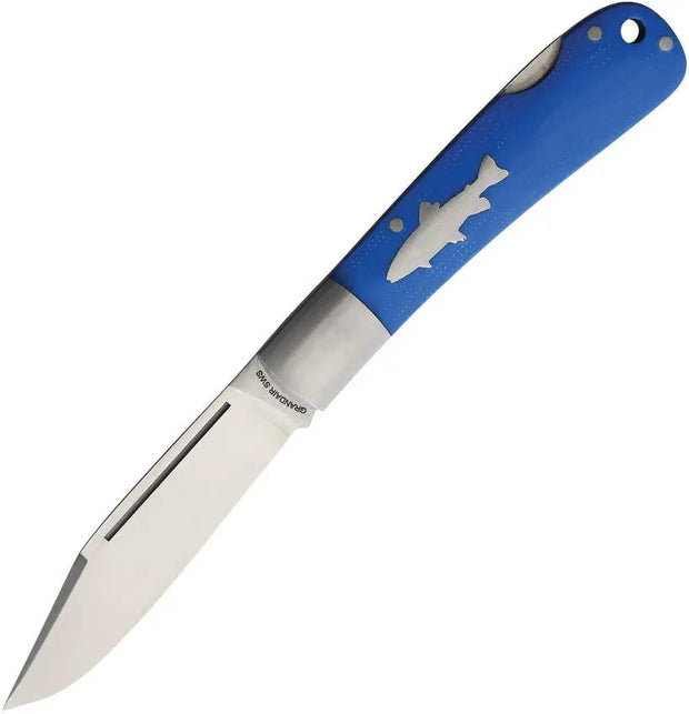 HPA SWS Salmon Lockback Blue SWS FOLDER BLUE G10 by HPA