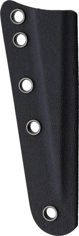 Hard Ready Sutura Fixed Blade 3435 - One Piece Aluminum Construction Black Finish Blade With Red Trainer by Hard Ready