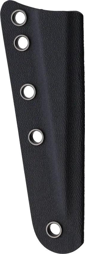 Hard Ready Sutura Fixed Blade 3435 - One Piece Aluminum Construction Black Finish Blade With Red Trainer by Hard Ready