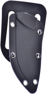Hen & Rooster Int Fixed Blade Knife Black G10 Handle - 7 Inch Overall For Rugged Field Use by Hen & Rooster Int