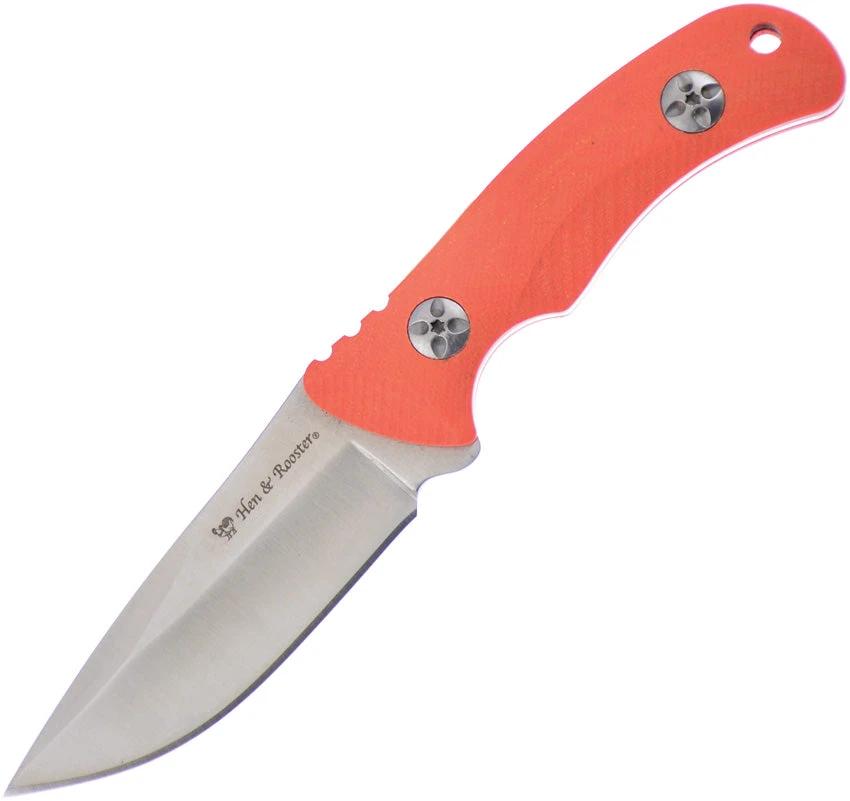 Hen & Rooster Int Fixed Blade Orange G10 HRI01OR/G10 by Hen & Rooster Int