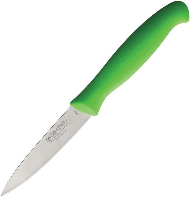 Hen & Rooster Int Paring Knife Green HRI-053G by Hen & Rooster Int