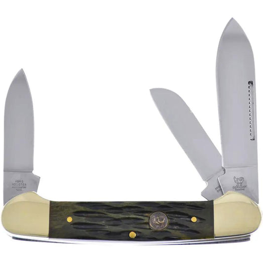 Hen & Rooster Int Gunboat Antique Green Bone HRI353S-AGB by Hen & Rooster Int