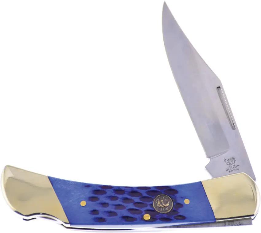 Hen & Rooster Int Lockback Blue Pick Bone HRI361-BLPB by Hen & Rooster Int