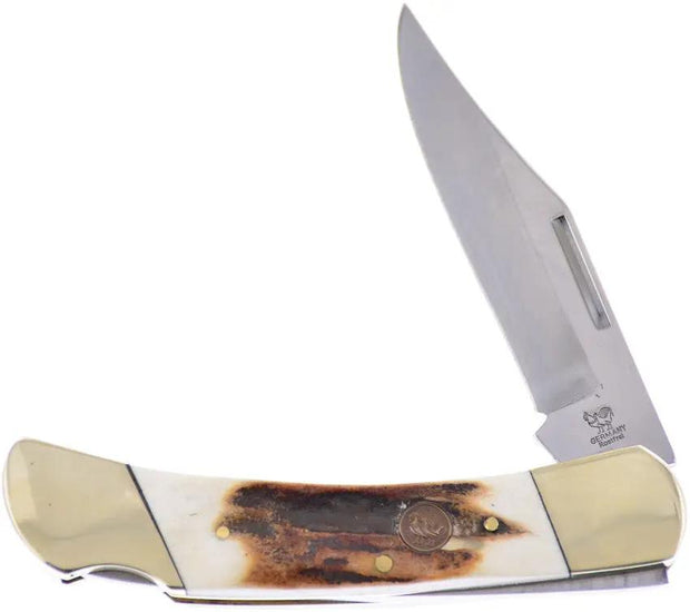 Hen & Rooster Int Lockback Deer Stag HRI361-DS by Hen & Rooster Int
