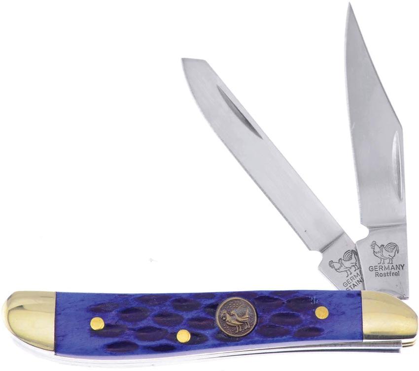 Hen & Rooster Int Peanut Blue Pick Bone HRI402-BLPB by Hen & Rooster Int