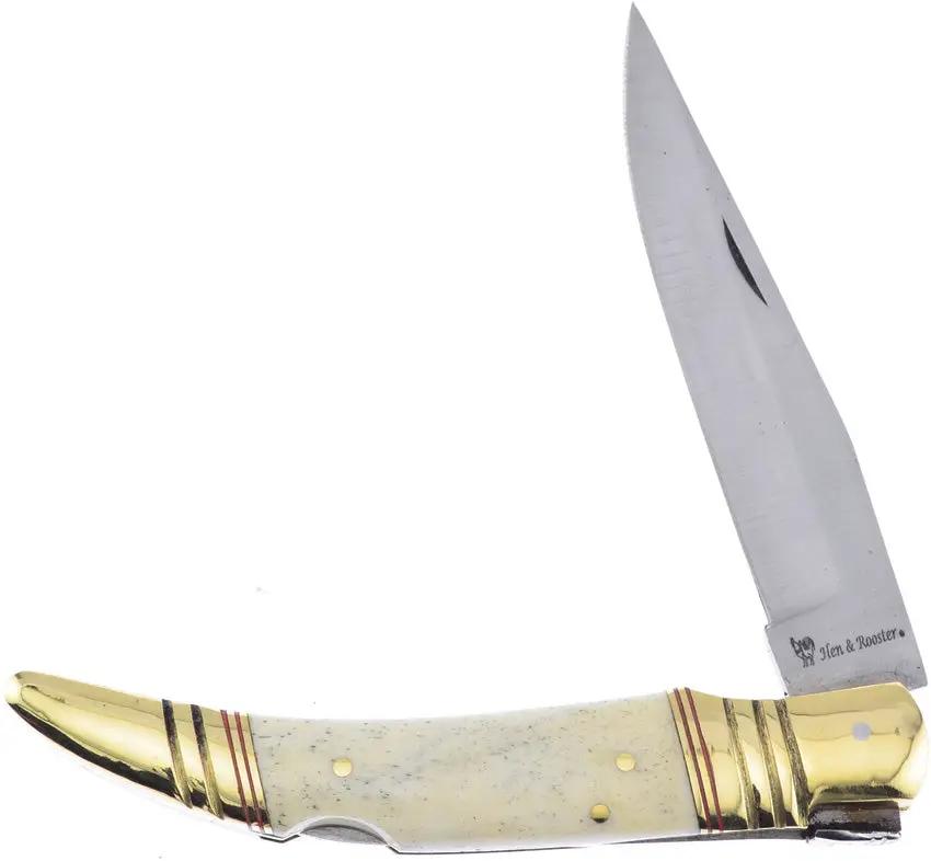 Hen & Rooster Int Lockback White Bone HRI5044SB/5 by Hen & Rooster Int