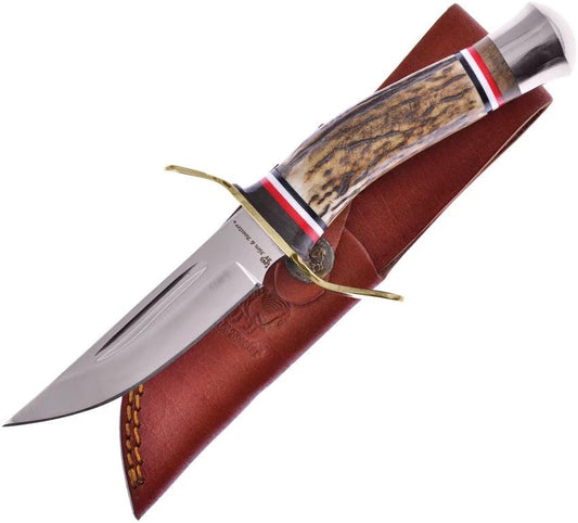Hen & Rooster Int Fixed Blade Deer Stag HRI551-DS by Hen & Rooster Int