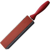 Herold Solingen Razor Strop 4 Sided 63 RI - 13 Inch Red Wood Handle With Slate Stone And Paste Leather Surfaces by Herold Solingen