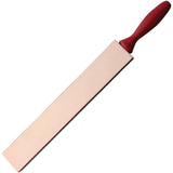 Herold Solingen Razor Strop - Double Sided Leather With Red Wood Handle 17.5 Inch by Herold Solingen