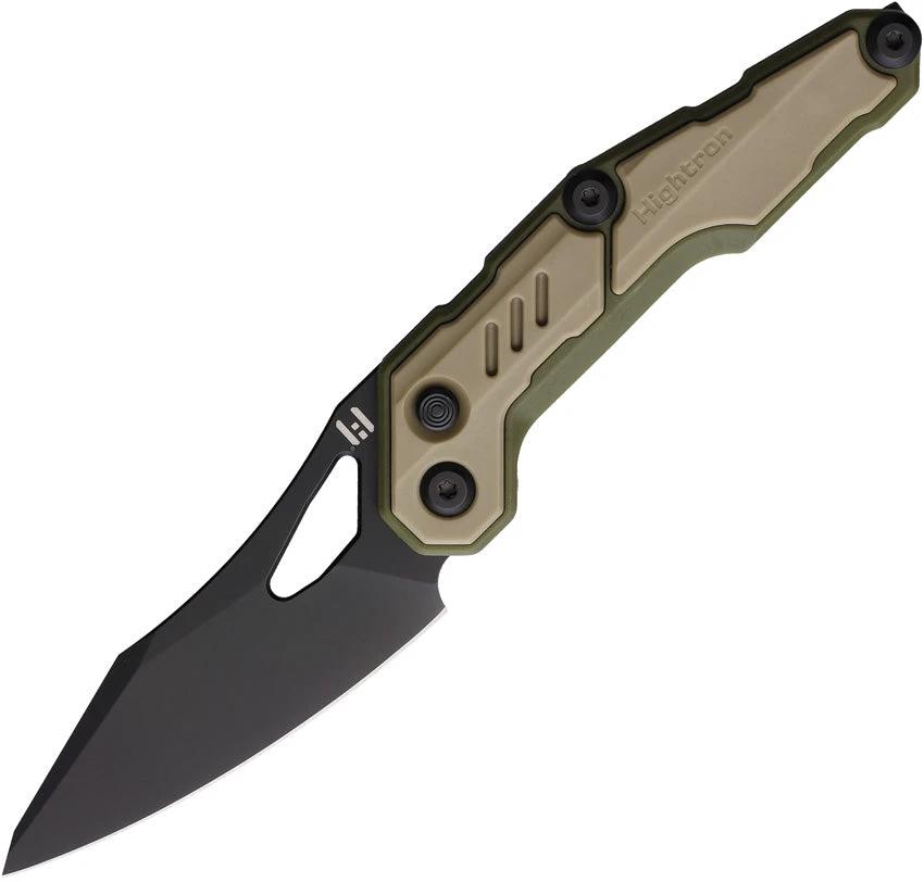 HIGHTRON Spectron Button Lock Khaki HK04KHK by HIGHTRON