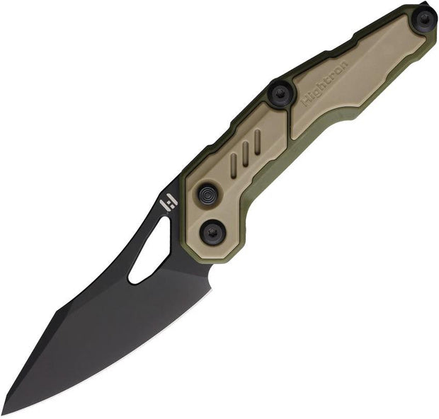 HIGHTRON Spectron Button Lock Khaki HK04KHK by HIGHTRON