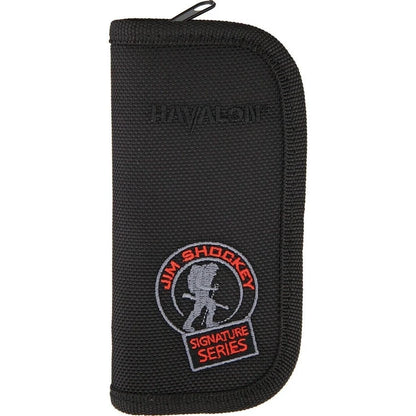 Havalon Titan Orange Folding Knife With 2.75in AUS-8 Drop Point Linerlock For Hunters Jim Shockey Nylon Carrying Case by Havalon