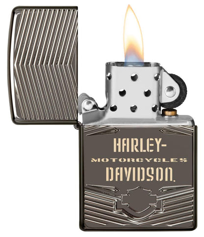 Harley-Davidson® Black Ice® Zippo® Lighter
