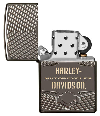 Harley-Davidson® Black Ice® Zippo® Lighter