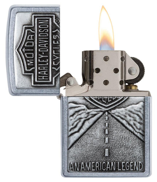 Zippo Harley-Davidson® American Legend Emblem Windproof Lighter – Made in USA