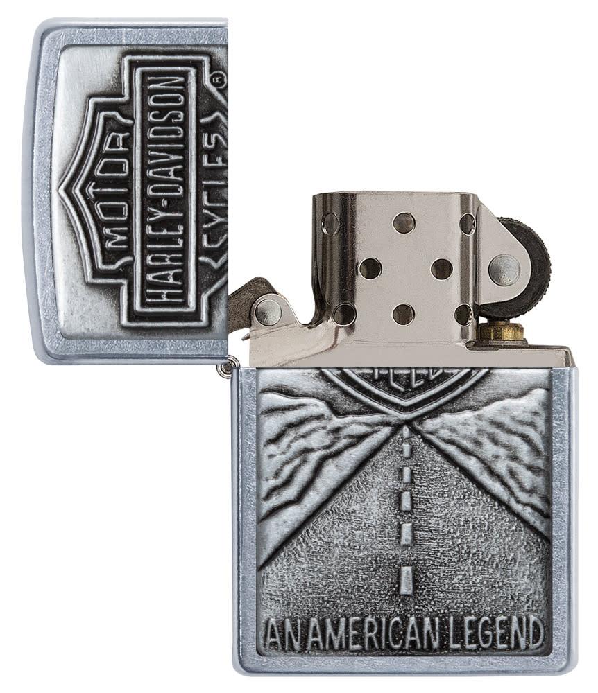 Zippo Harley-Davidson® American Legend Emblem Windproof Lighter – Made in USA