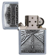 Zippo Harley-Davidson® American Legend Emblem Windproof Lighter by Zippo