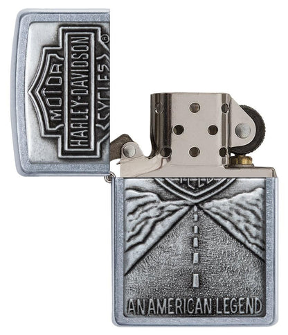 Zippo Harley-Davidson® American Legend Emblem Windproof Lighter – Made in USA