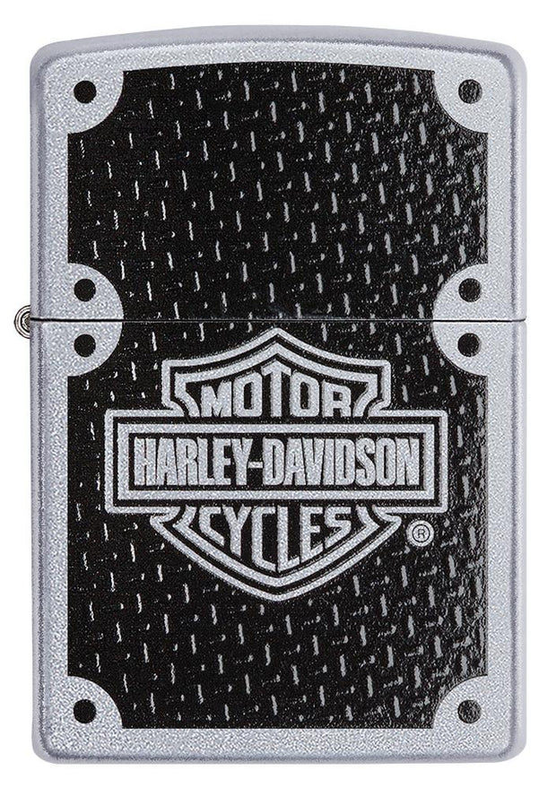 Zippo High Polish Chrome Four Leaf Clover Lighter by Zippo
