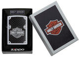 Zippo High Polish Chrome Four Leaf Clover Lighter by Zippo