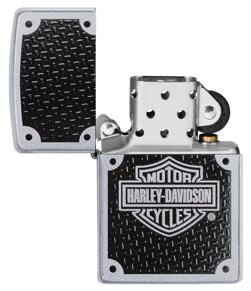 Zippo High Polish Chrome Four Leaf Clover Lighter by Zippo