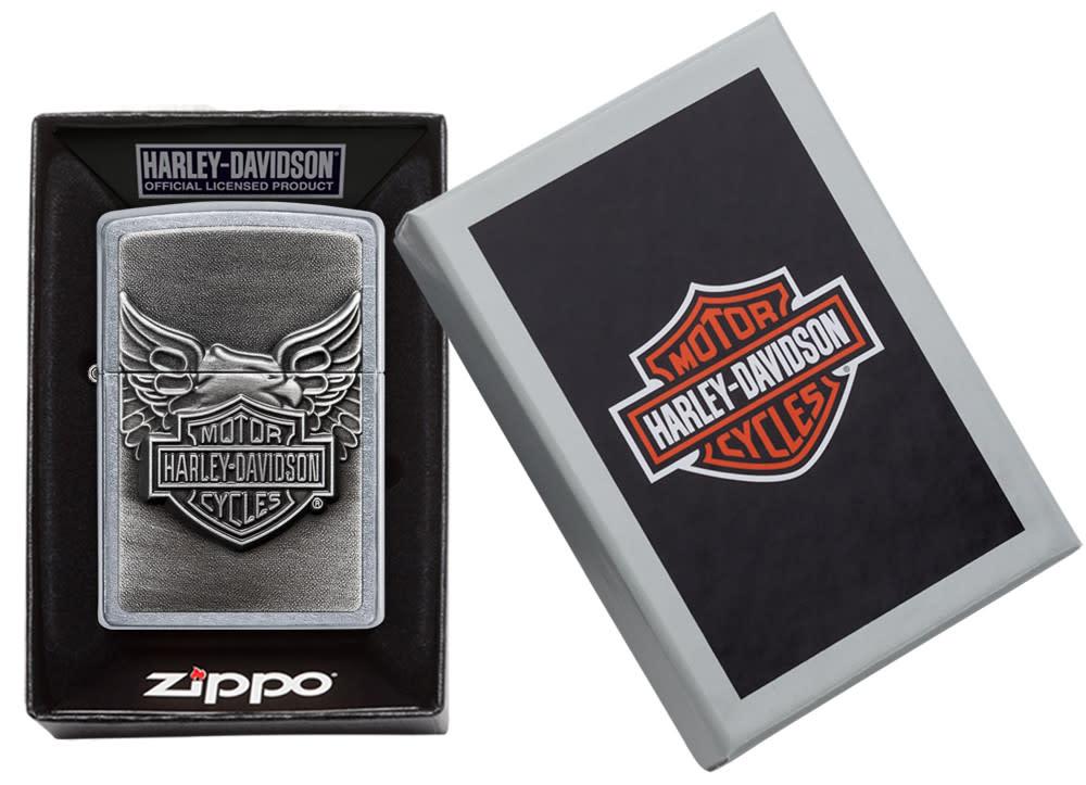 Zippo Harley-Davidson® Eagle Emblem Windproof Lighter – Made in USA