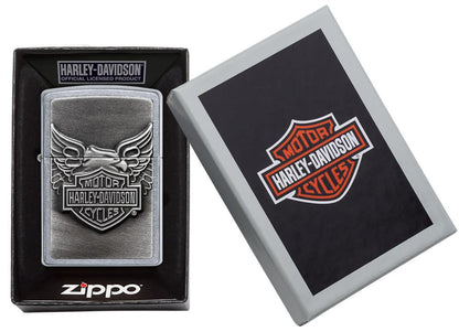 Zippo Harley-Davidson® Eagle Emblem Windproof Lighter – Made in USA