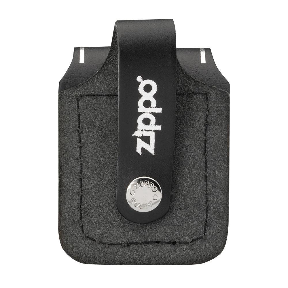 Harley-Davidson® Black Leather Zippo® Lighter Pouch – Belt Loop by Zippo