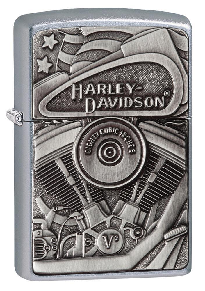 Harley-Davidson® Motorblock Emblem Street Chrome™ Lighter