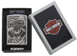 Harley-Davidson® Motorblock Emblem Street Chrome™ Lighter by Zippo