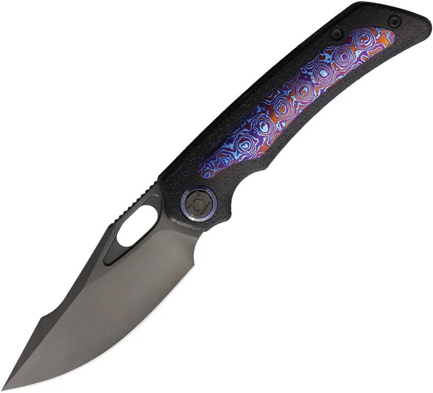 Ironfly Jericho Framelock Pocket Knife Black - IFK713TR14
