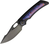 Ironfly Jericho Framelock Pocket Knife Black - IFK713TR14