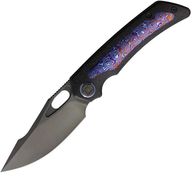 Ironfly Jericho Framelock Pocket Knife Black - IFK713TR14