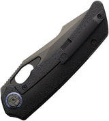 Ironfly Jericho Framelock Pocket Knife Black - IFK713TR14 by Ironfly