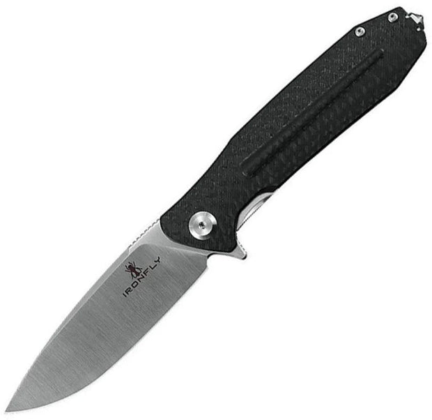 Ironfly Zesty Linerlock Black G10 VF01-BK by Ironfly