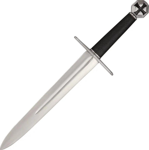 Legacy Arms Teutonic Knight Dagger IP 103A - Double Edge 5160 Carbon Steel Blade With Leather Wrapped Handle by Legacy Arms