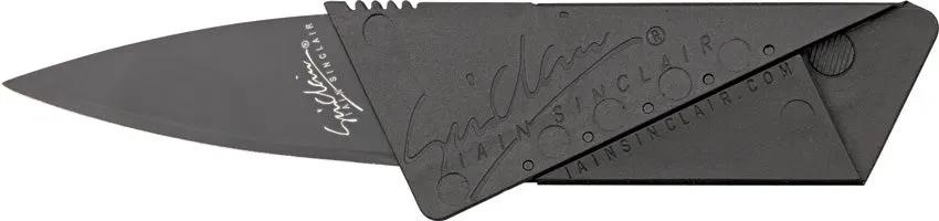 Cardsharp Credit Card Safety Knife Black Finish Stainless Blade Removable Knife For Travelers And Everyday Carry by Cardsharp